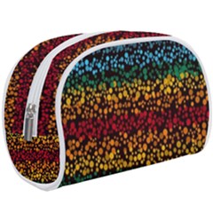Patterns Rainbow Make Up Case (large) by uniart180623