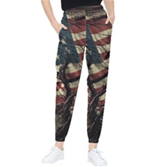 Flag Usa American Flag Women s Tapered Pants by uniart180623