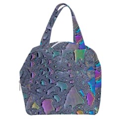 Glass Drops Rainbow Boxy Hand Bag by uniart180623