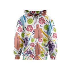 Flower Spring Kids  Pullover Hoodie