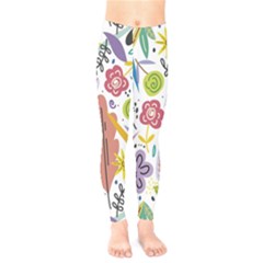 Flower Spring Kids  Leggings