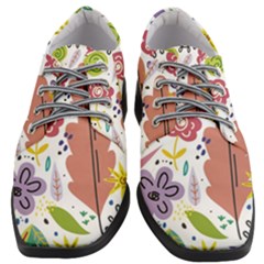 Flower Spring Women Heeled Oxford Shoes