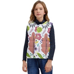 Flower Spring Kid s Button Up Puffer Vest	