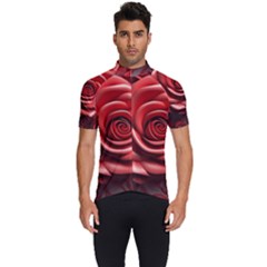 Roses Flowers Plant Men s Short Sleeve Cycling Jersey by Ravend