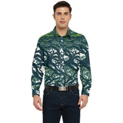 Tree Leaf Green Forest Wood Natural Nature Men s Long Sleeve  Shirt