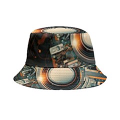 Technology Robot Internet Processor Bucket Hat by Ravend