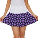 Mazipoodles Purple Donuts Polka Dot  Women s Skort View1