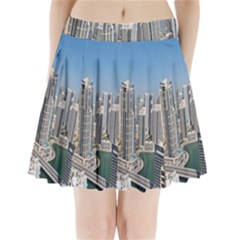 Building Sea Architecture Marina Pleated Mini Skirt