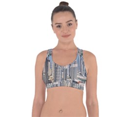 Building Sea Architecture Marina Cross String Back Sports Bra