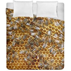 Honey Bee Bees Insect Duvet Cover Double Side (california King Size)