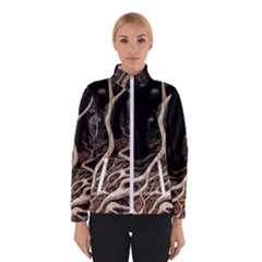 Tree Nature Landscape Forest Women s Bomber Jacket