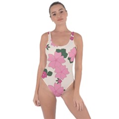 Floral Vintage Flowers Bring Sexy Back Swimsuit