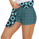 Mazipoodles Blue Donuts Polka Dot Women s Skort View2