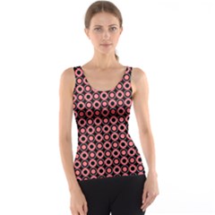 Mazipoodles Red Donuts Polka Dot  Women s Basic Tank Top by Mazipoodles