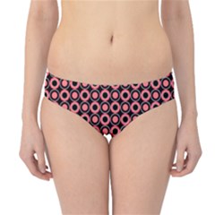 Mazipoodles Red Donuts Polka Dot  Hipster Bikini Bottoms by Mazipoodles