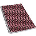 Mazipoodles Red Donuts Polka Dot  5.5  x 8.5  Notebook View1