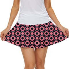 Mazipoodles Red Donuts Polka Dot  Women s Skort by Mazipoodles