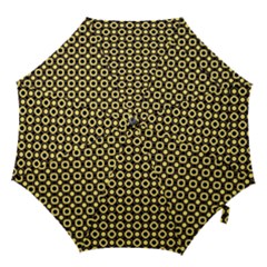  Mazipoodles Yellow Donuts Polka Dot Hook Handle Umbrellas (large)