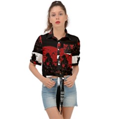 Itachi Uchiha Tie Front Shirt 