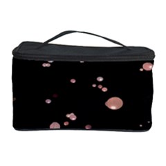 Abstract Rose Gold Glitter Background Cosmetic Storage Case by artworkshop