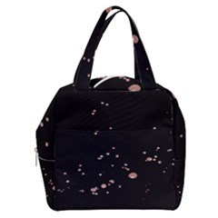 Abstract Rose Gold Glitter Background Boxy Hand Bag by artworkshop