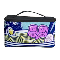 Ramen Kanji Vaporwave Artwork Minimalism Cosmetic Storage Case