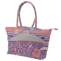 Ramen Kawaii Aesthetic Pink Canvas Shoulder Bag by Bangk1t