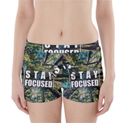 Stay Focused Focus Success Inspiration Motivational Boyleg Bikini Wrap Bottoms by Bangk1t