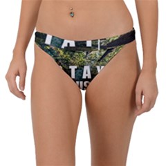 Stay Focused Focus Success Inspiration Motivational Band Bikini Bottoms by Bangk1t