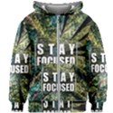 Stay Focused Focus Success Inspiration Motivational Kids  Zipper Hoodie Without Drawstring View1