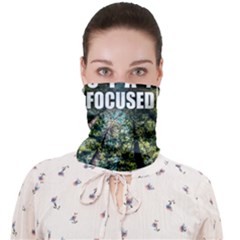 Stay Focused Focus Success Inspiration Motivational Face Covering Bandana (adult) by Bangk1t