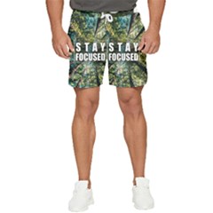 Stay Focused Focus Success Inspiration Motivational Men s Runner Shorts by Bangk1t