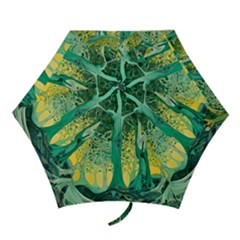 Nature Trees Forest Mystical Forest Jungle Mini Folding Umbrellas by Ravend