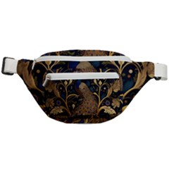 Peacock Plumage Bird Decorative Pattern Graceful Fanny Pack by Ravend