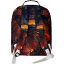 Dragon Art Fire Digital Fantasy Double Compartment Backpack View3