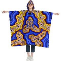 Newart2 Women s Hooded Rain Ponchos