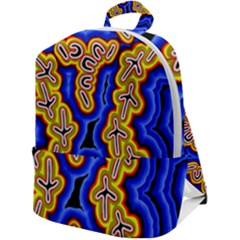 Newart2 Zip Up Backpack by hogartharts