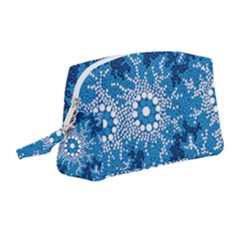 Waterhole Dreaming 90 Hogarth Arts Wristlet Pouch Bag (Medium)