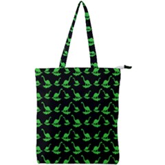 Our Dino Friends Double Zip Up Tote Bag by ConteMonfrey