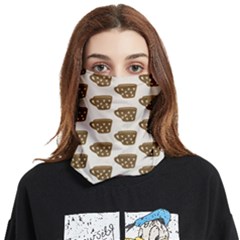 Cozy Coffee Cup Face Covering Bandana (two Sides)