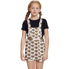 Cozy Coffee Cup Kids  Short Overalls by ConteMonfrey