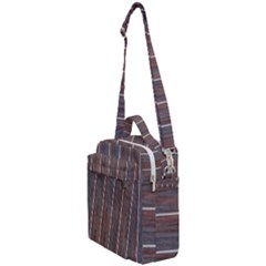 Dark Digital Wood Like Crossbody Day Bag by ConteMonfrey