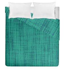 Painted Green Digital Wood Duvet Cover Double Side (queen Size) by ConteMonfrey