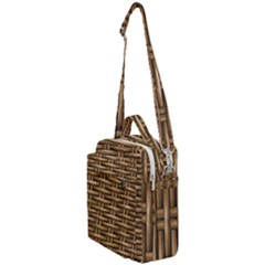 Brown Digital Straw - Country Side Crossbody Day Bag by ConteMonfrey