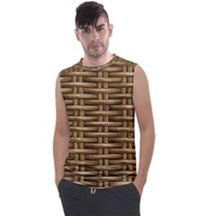 Brown Digital Straw - Country Side Men s Regular Tank Top by ConteMonfrey