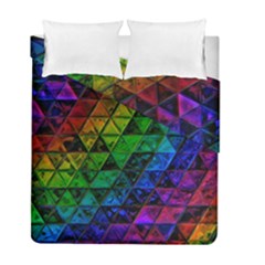 Pride Glass Duvet Cover Double Side (full/ Double Size) by MRNStudios
