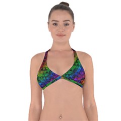 Pride Glass Halter Neck Bikini Top by MRNStudios