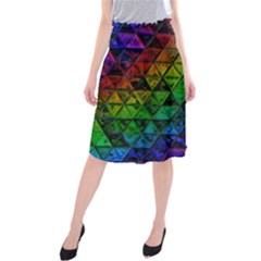 Pride Glass Midi Beach Skirt by MRNStudios