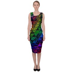 Pride Glass Sleeveless Pencil Dress by MRNStudios