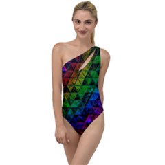 Pride Glass To One Side Swimsuit by MRNStudios